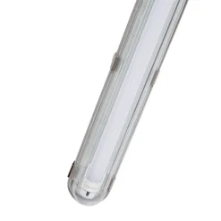 PRIOS kosteiden tilojen valaisin Lior, 157 cm, 1 x T8, G13, IP65, 18 W
