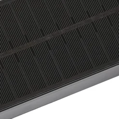 Prios LED-aurinkokäyttöinen seinävalaisin Aurino, musta, anturi, IP44
