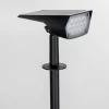 Prios LED-aurinkopistevalaisin Helier, 49 cm, musta, maapiikki