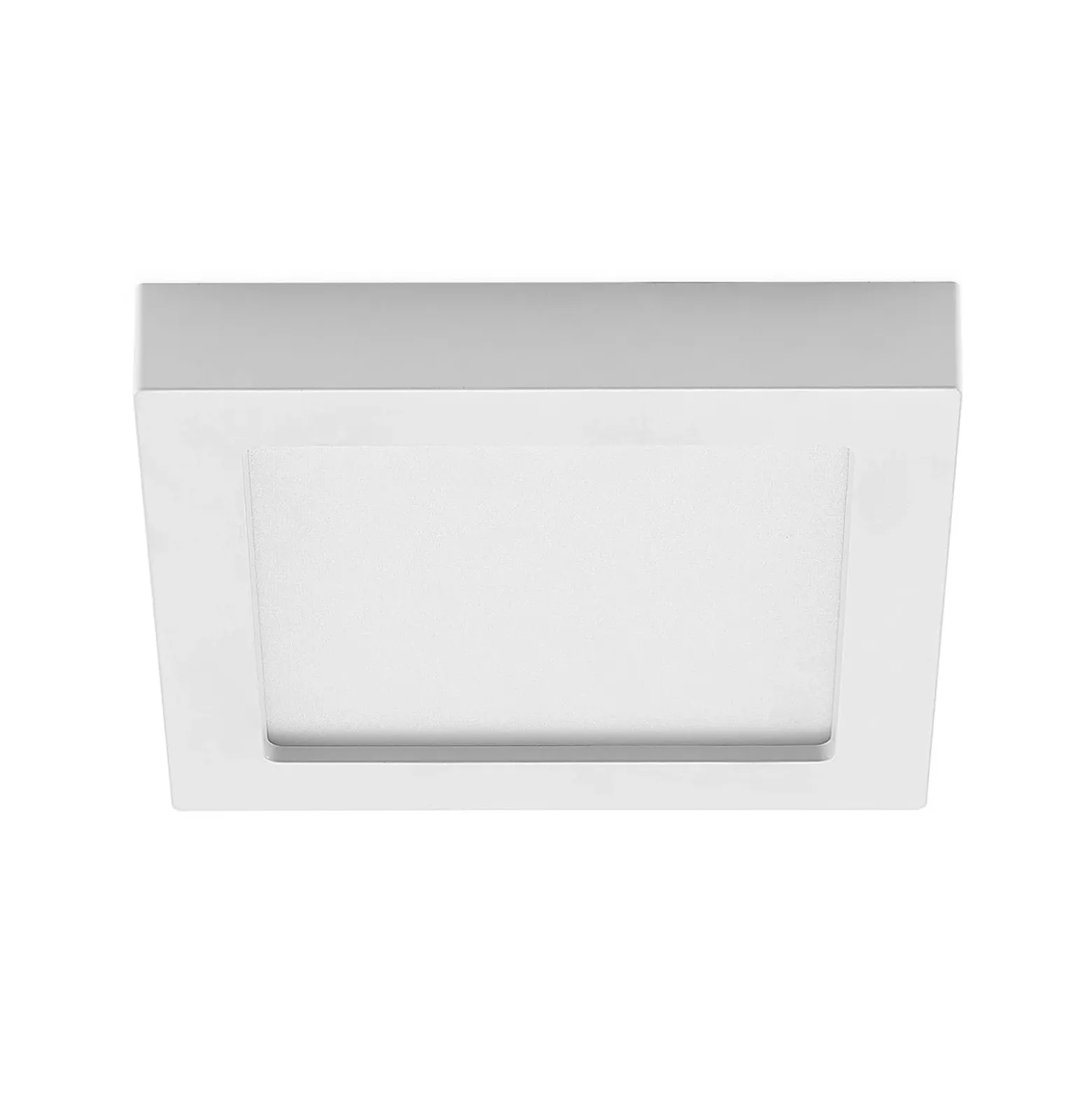 Prios LED-kattovalaisin Alette, valkoinen, 22,7 cm, 18W, himmennettävä