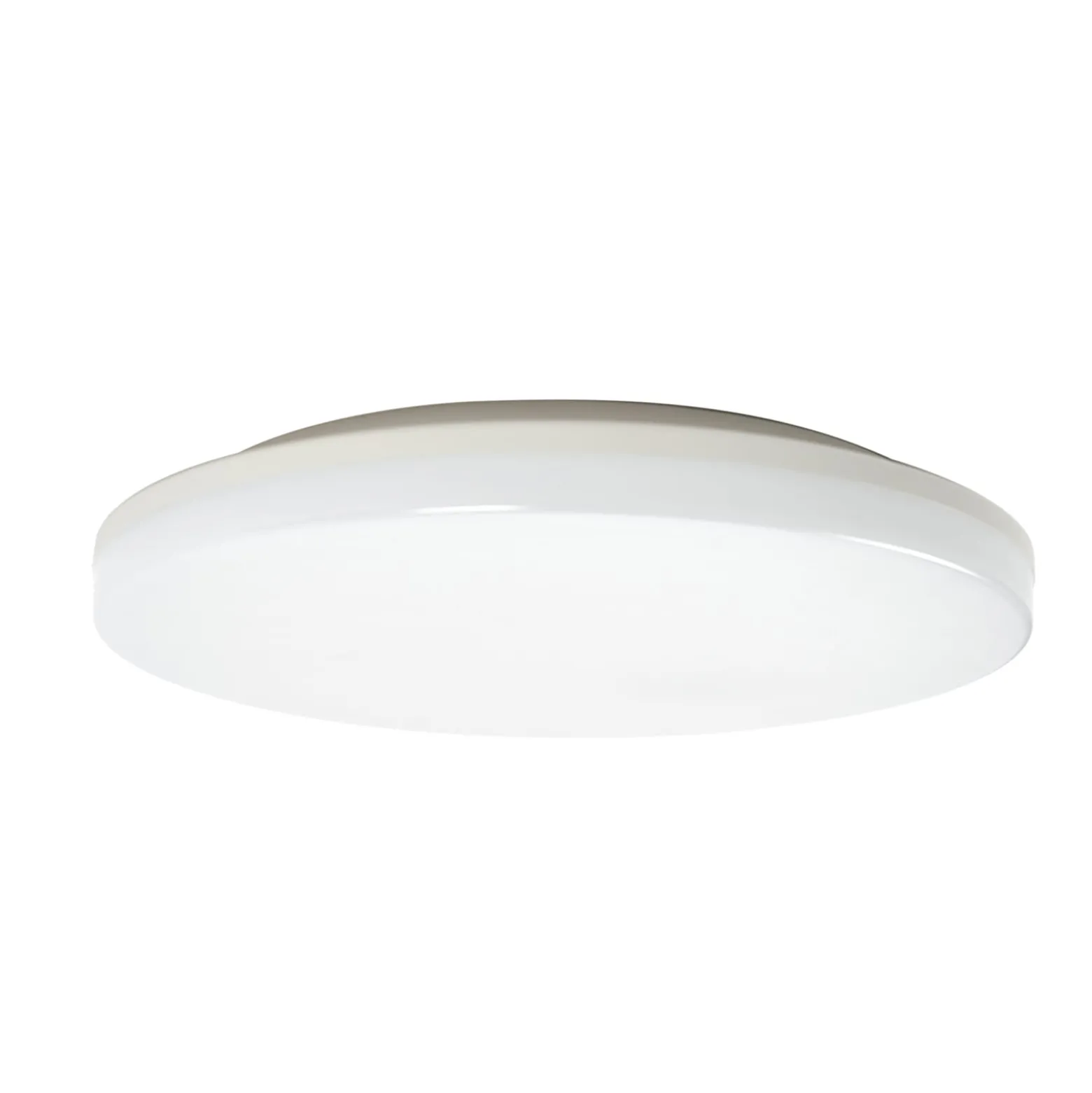 Prios LED-kattovalaisin Artin, Ø 33 cm, valkoinen, CCT, IP65