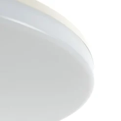 Prios LED-kattovalaisin Artin, Ø 33 cm, valkoinen, CCT, IP65