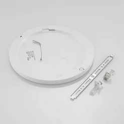 Prios LED-kattovalaisin Aureka, 2 kpl, sensori, Ø 33 cm, valkoinen