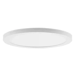 Prios LED-kattovalaisin Aureka, liiketunnistin, Ø 33 cm, valkoinen