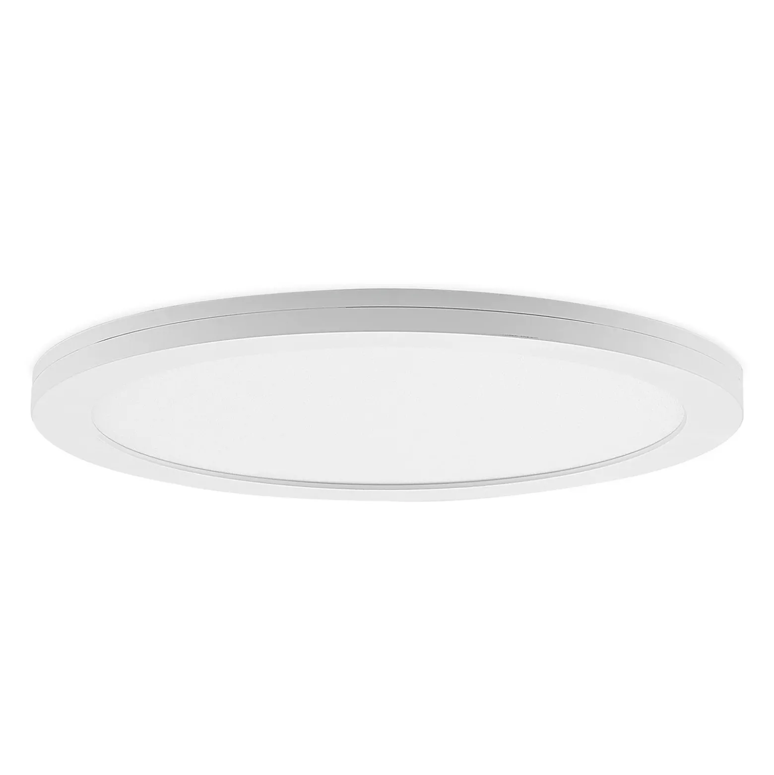 Prios LED-kattovalaisin Aureka, liiketunnistin, Ø 33 cm, valkoinen