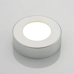 Prios LED-kattovalaisin Edwina, hopea, 12 cm, 2 kpl sarja