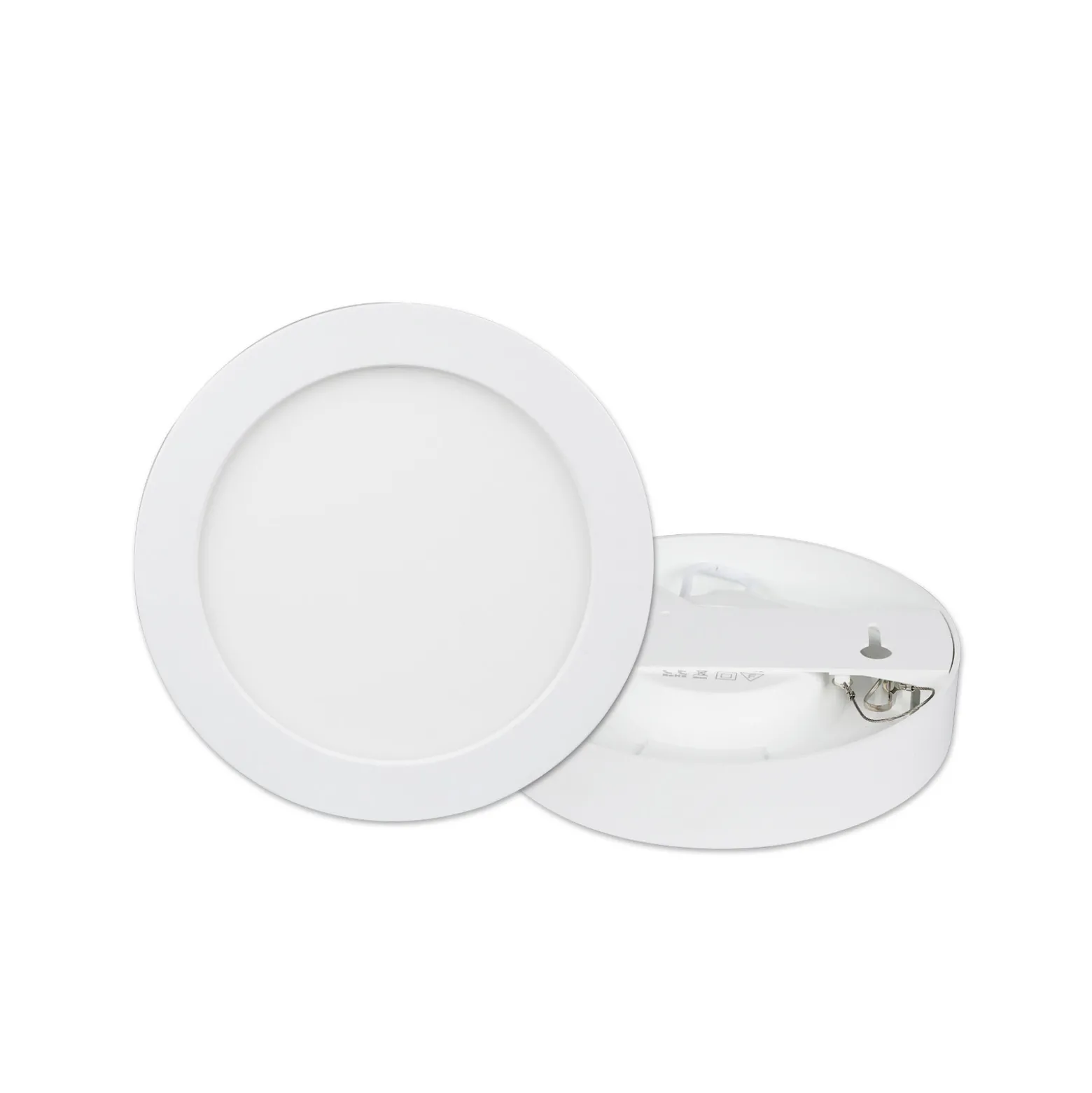Prios LED-kattovalaisin Edwina, valkoinen, 12 cm, 10 kpl:n setti