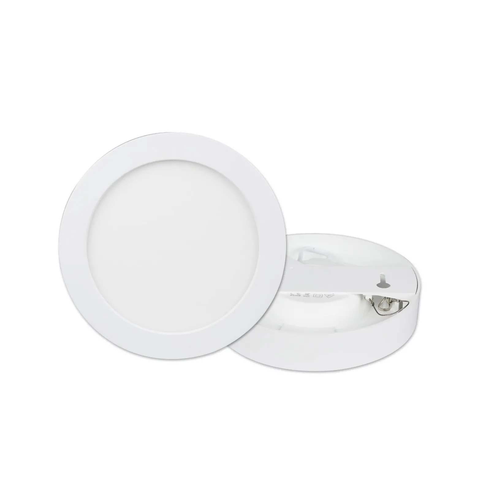 Prios LED-kattovalaisin Edwina, valkoinen, 23 cm, 2 kpl sarja