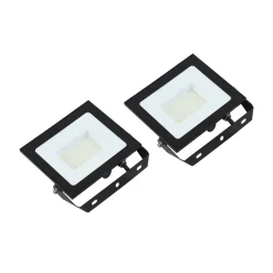 Prios LED-kohdevalaisin ulos Maikel, 50 W, metalli, 2 kpl