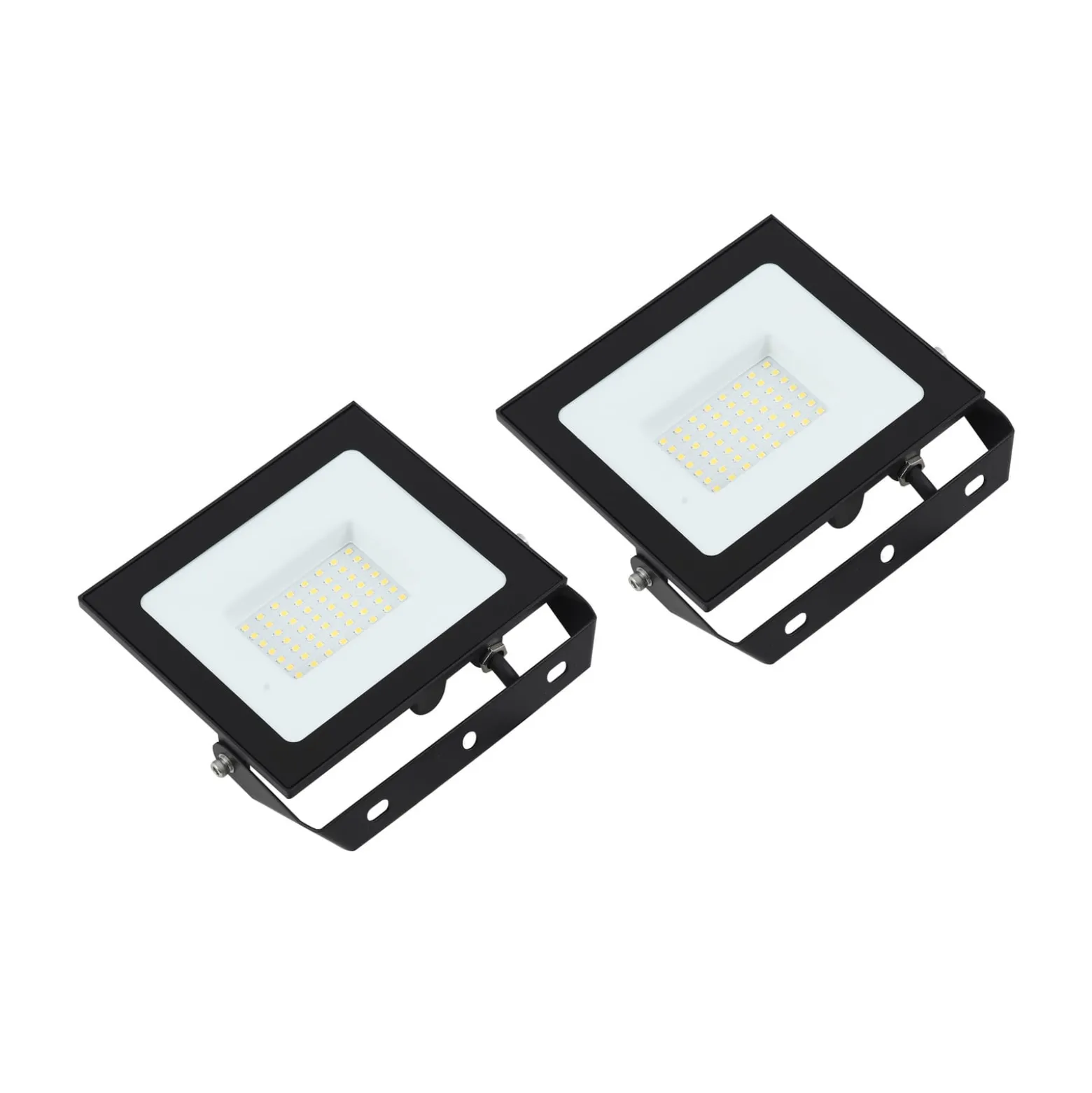 Prios LED-kohdevalaisin ulos Maikel, 50 W, metalli, 2 kpl