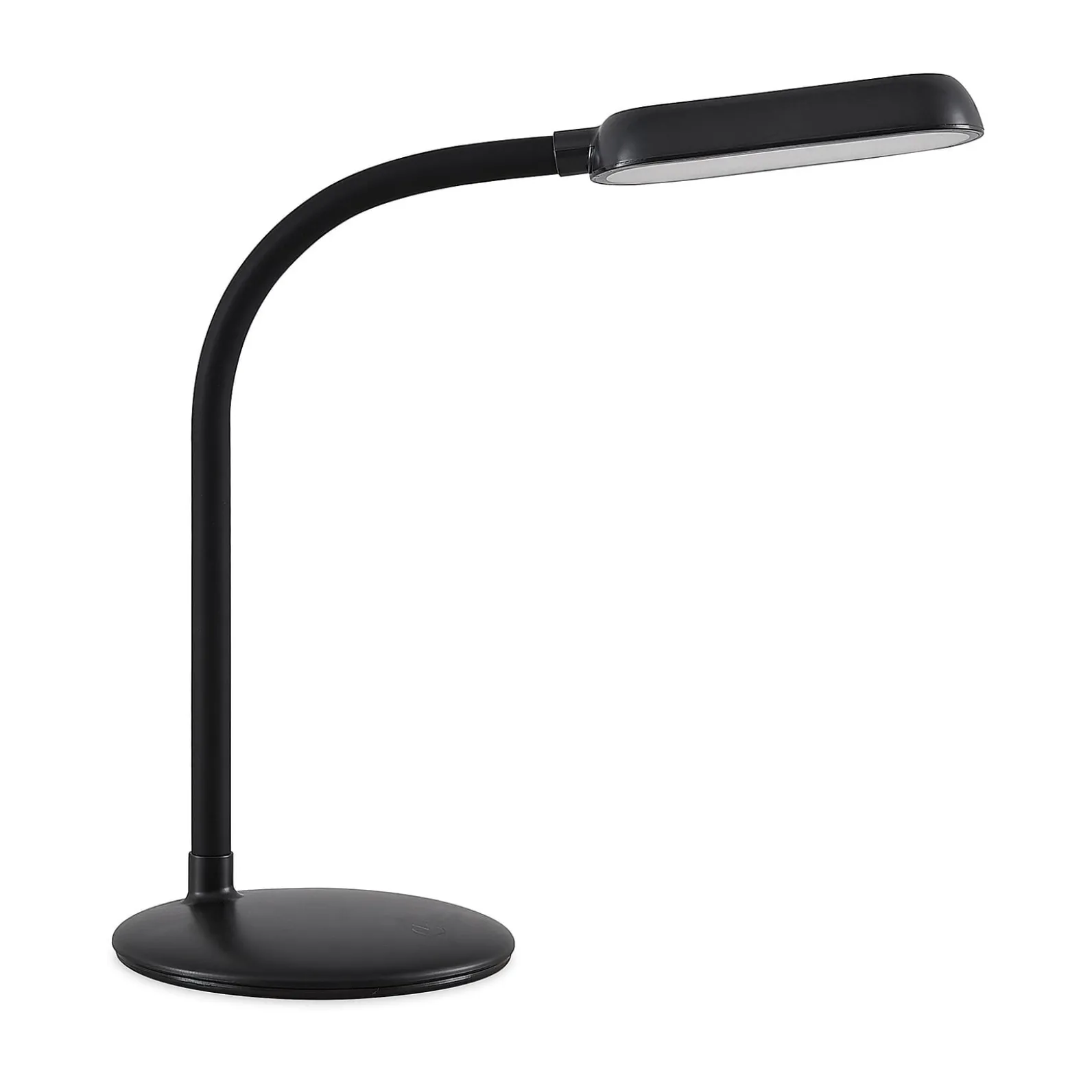 Prios LED ladattava pöytävalaisin Opira, musta, USB, kosketus himmennin