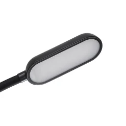 Prios LED ladattava pöytävalaisin Opira, musta, USB, kosketus himmennin
