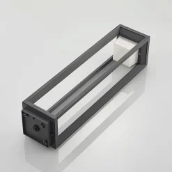 Prios LED polkuvalaisin Gamion, 60 cm, antrasiitti, metalli, IP54