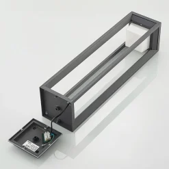 Prios LED polkuvalaisin Gamion, 60 cm, antrasiitti, metalli, IP54
