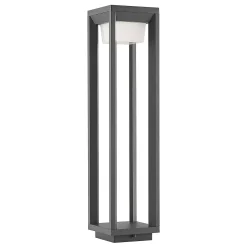 Prios LED polkuvalaisin Gamion, 60 cm, antrasiitti, metalli, IP54