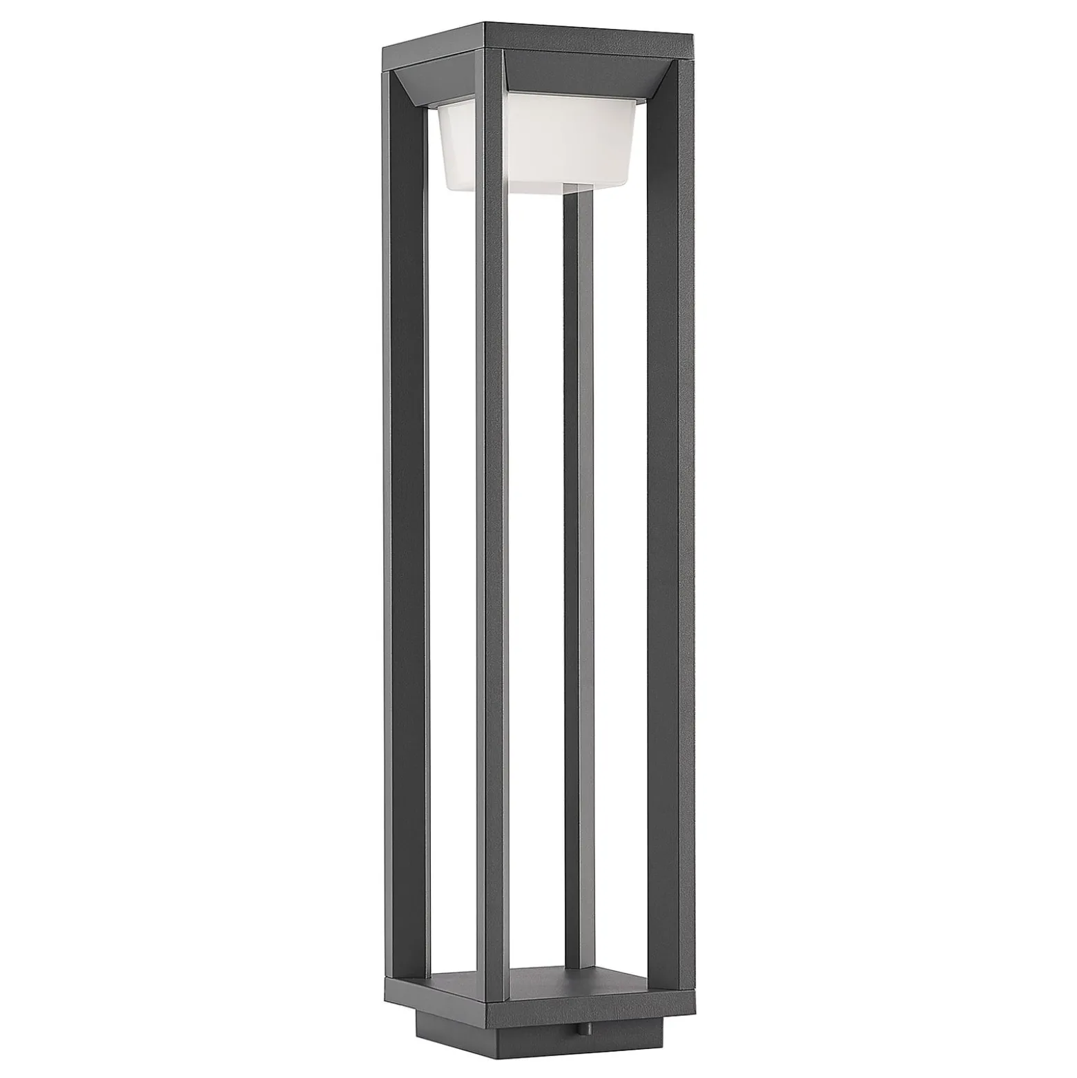 Prios LED polkuvalaisin Gamion, 60 cm, antrasiitti, metalli, IP54