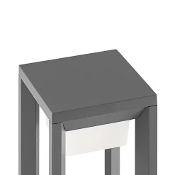 Prios LED polkuvalaisin Gamion, 60 cm, antrasiitti, metalli, IP54