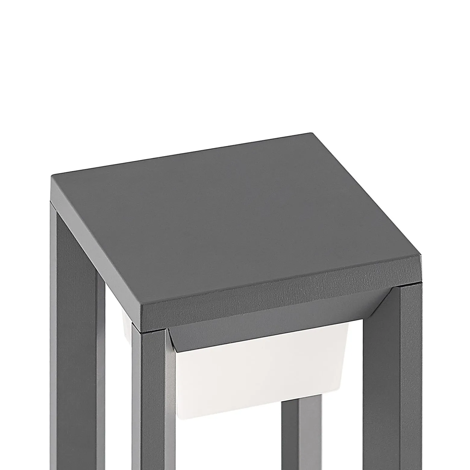 Prios LED polkuvalaisin Gamion, 60 cm, antrasiitti, metalli, IP54