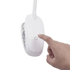 Prios LED-puristinvalaisin Najari, korkeus 51 cm, valkoinen, ladattava akku,