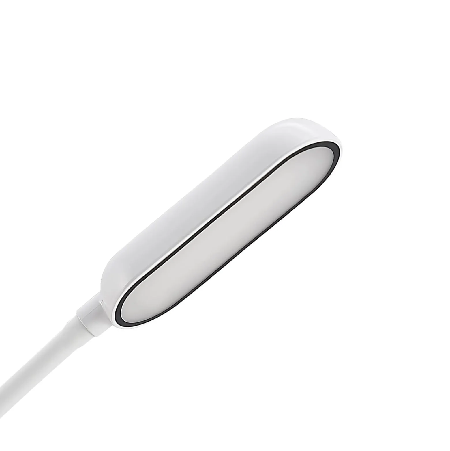 Prios LED-puristinvalaisin Najari, korkeus 51 cm, valkoinen, ladattava akku,