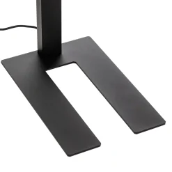 Prios LED-toimiston lattiavalaisin Taronis, musta, 195 cm, himmennettävä