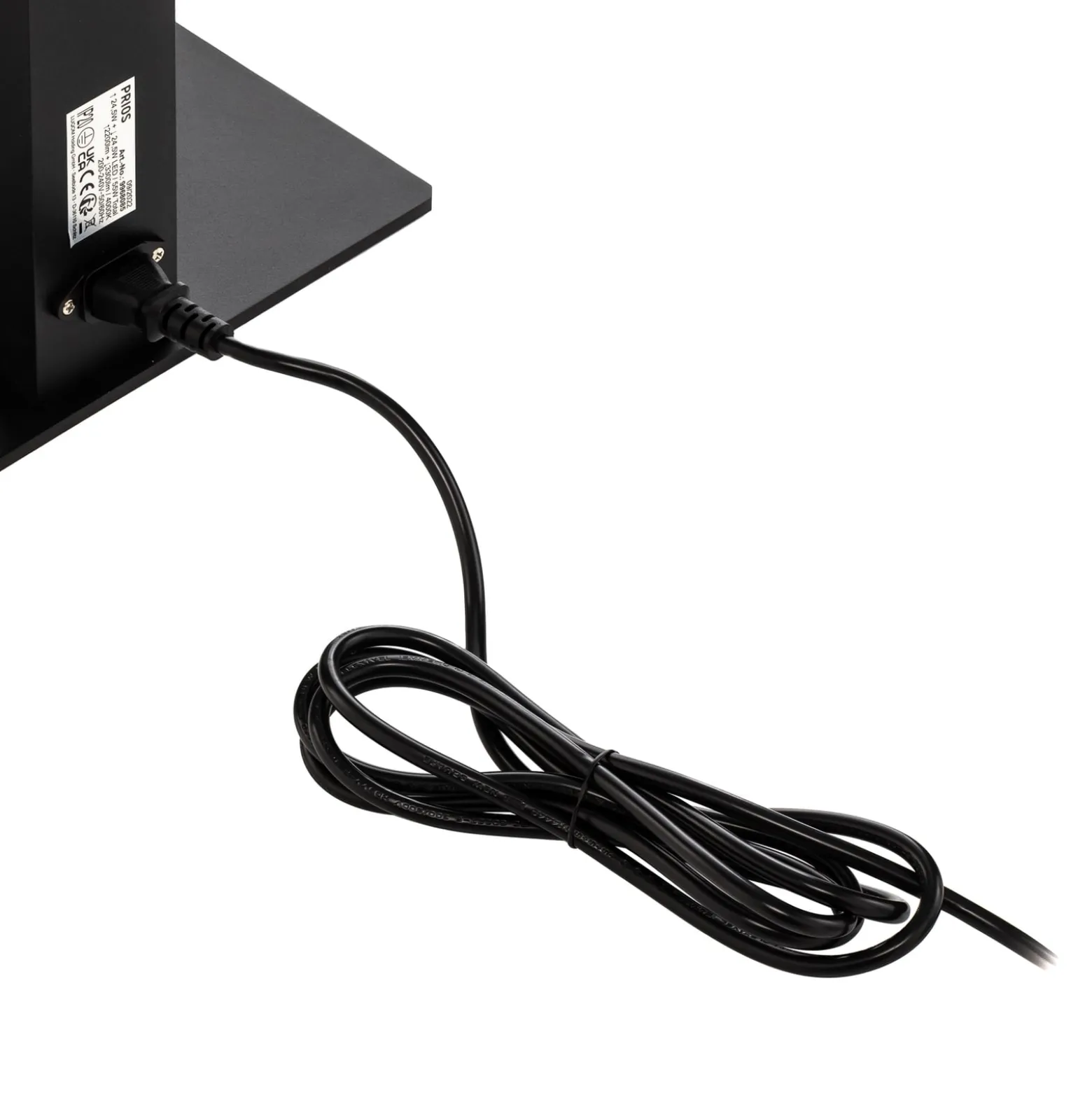 Prios LED-toimiston lattiavalaisin Taronis, musta, 195 cm, himmennettävä