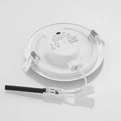 Prios LED uppoasennusvalaisin Cadance, hopea, 17 cm, CCT, IP44