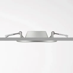 Prios LED uppoasennusvalaisin Cadance, hopea, 12 cm, 2 kpl, CCT-mittaussarja
