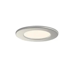 Prios LED uppoasennusvalaisin Cadance, hopea, 12 cm, 10 kpl sarja, CCT