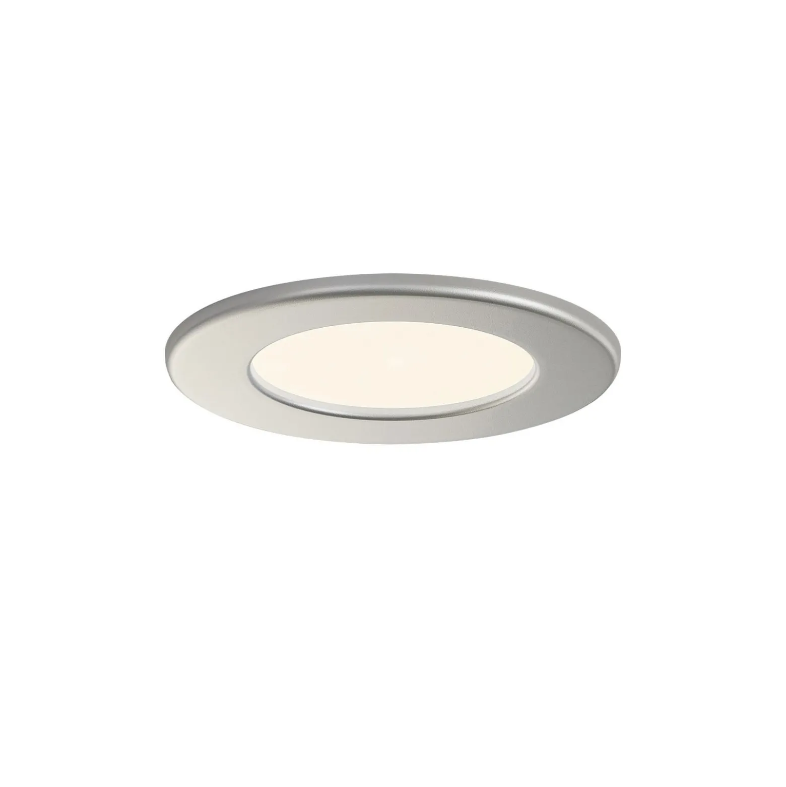 Prios LED uppoasennusvalaisin Cadance, hopea, 12 cm, 10 kpl sarja, CCT