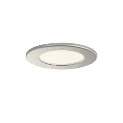 Prios LED uppoasennusvalaisin Cadance, hopea, 12 cm, 10 kpl sarja, CCT