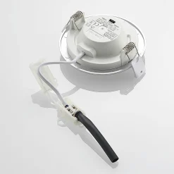 Prios LED uppoasennusvalaisin Cadance, hopea, 12 cm, 10 kpl sarja, CCT