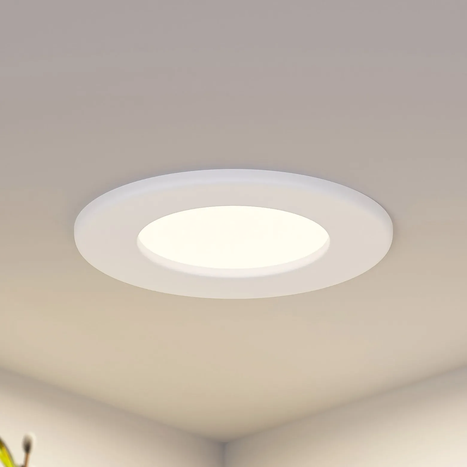 Prios LED uppoasennusvalaisin Cadance, valkoinen, 12 cm, CCT, IP44