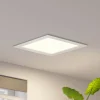Prios LED uppoasennusvalaisin Helina, hopea, 22 cm, 18 W, himmennettävä