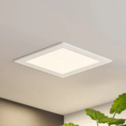 Prios LED uppoasennusvalaisin Helina, valkoinen, 22 cm, 24 W, himmennettävä