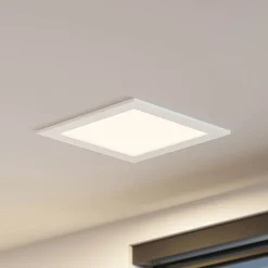 Prios LED uppoasennusvalaisin Helina, valkoinen, 22 cm, 18 W, himmennettävä