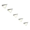 Prios Odia LED-kaapinalusvalaisin, ruostumaton teräs, 5-lamppuinen.