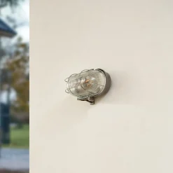 Prios ulkoseinävalaisin Kirgo, harmaa, muovi, IP44