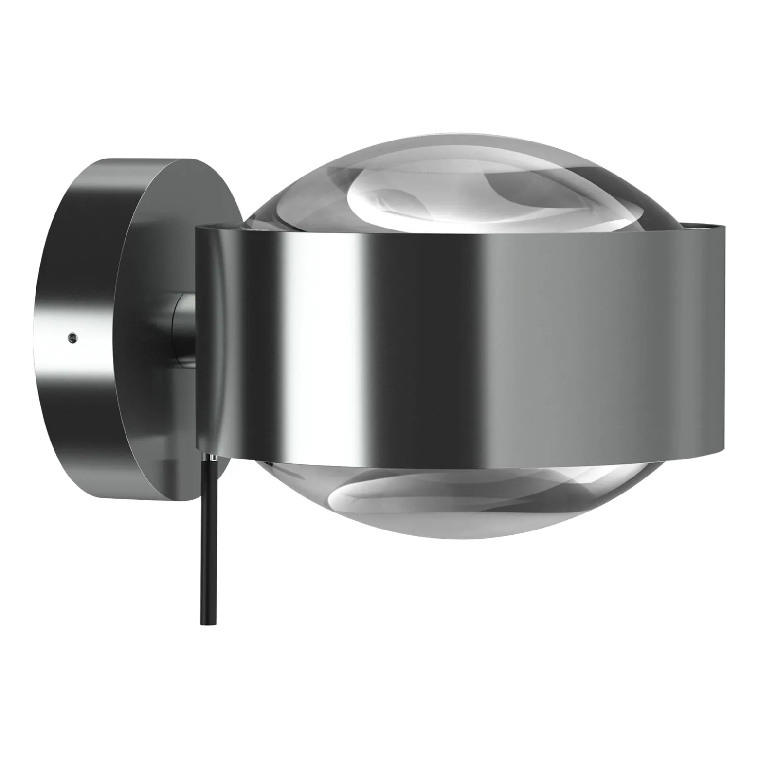 Puk Maxx Wall+, G9, kirkkaat linssit, matta kromattu