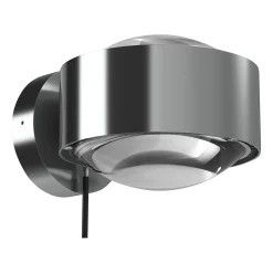 Puk Maxx Wall+ LED, kirkkaat linssit, matta kromattu