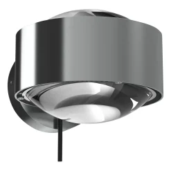 Puk Maxx Wall+ LED, kirkkaat linssit, matta kromattu
