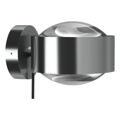 Puk Maxx Wall+ LED, kirkkaat linssit, matta kromattu
