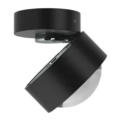 Puk Mini Move LED, kirkas linssi, musta matta/kromi