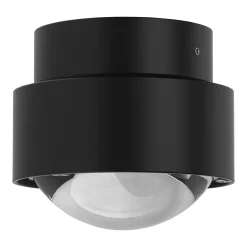 Puk Mini Move LED, kirkas linssi, musta matta/kromi