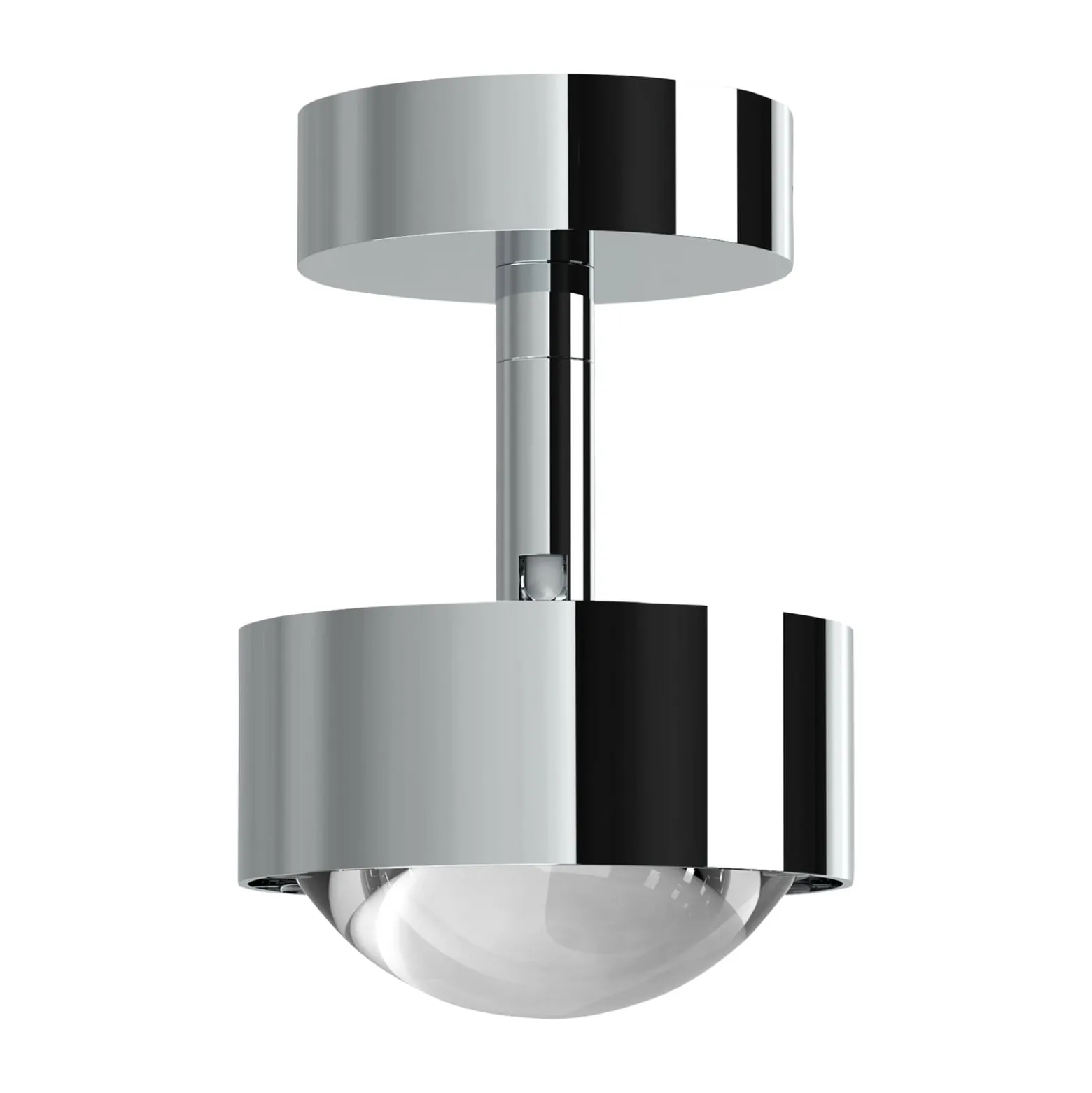 Puk Mini Turn LED spot linssi kirkas 1fl kromi