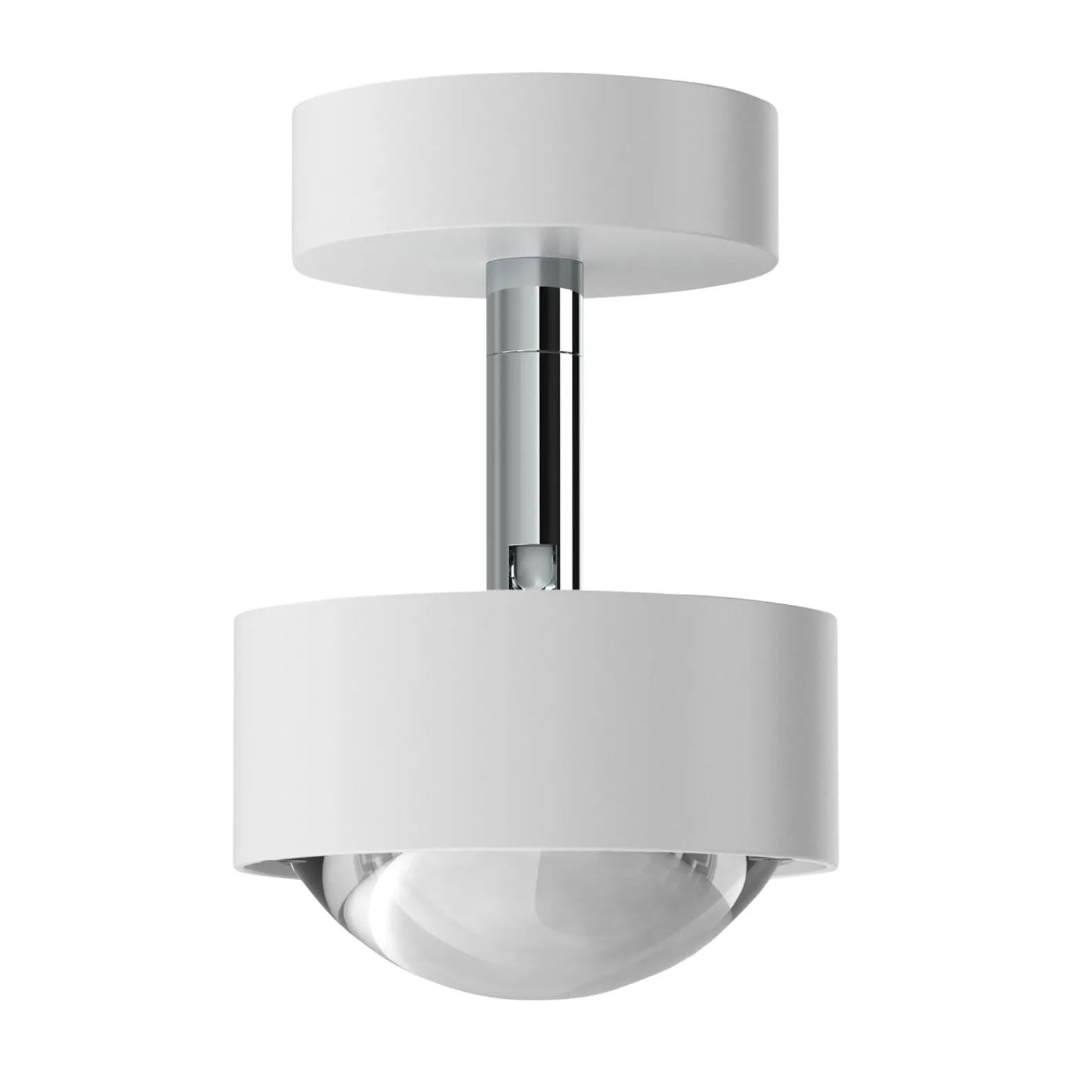 Puk Mini Turn LED-spottilinssi kirkas 1fl valkoinen mattainen
