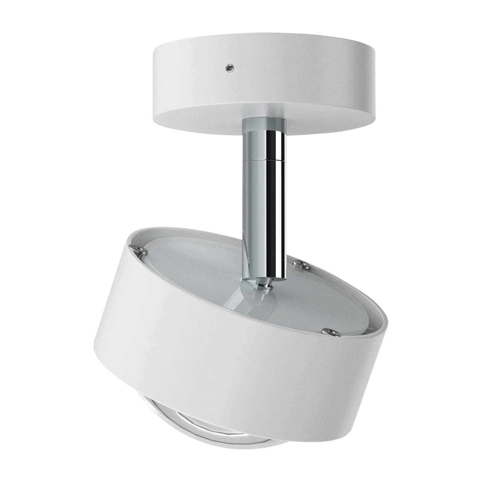 Puk Mini Turn LED-spottilinssi kirkas 1fl valkoinen mattainen