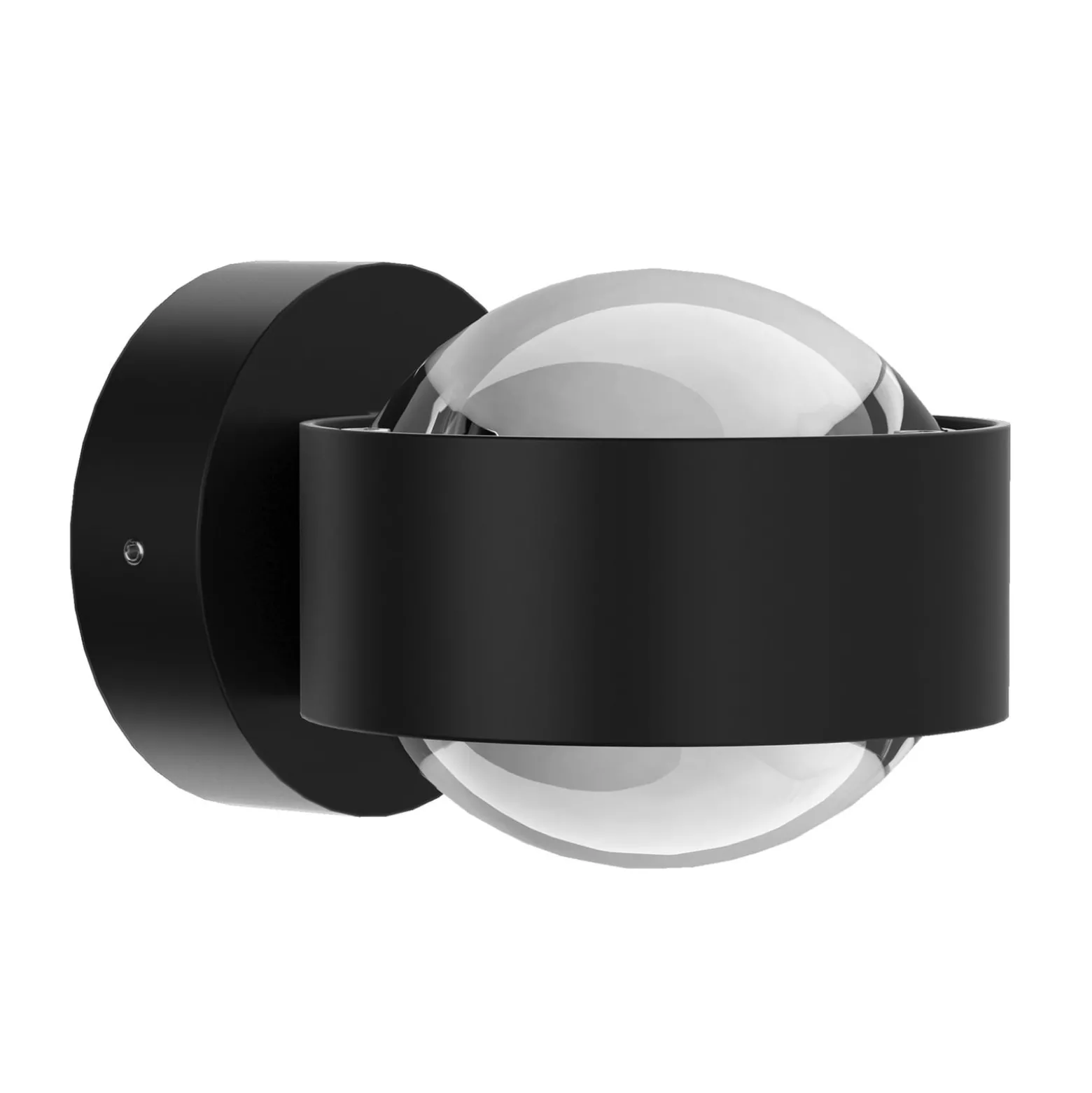 Puk Mini Wall LED 2x8W linssit kirkas, musta matta