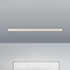 PURE LED-kattovalaisin Lines, valkoinen, 110 cm, CCT, kaukosäädin