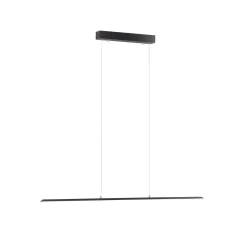 PURE LED-riippuvalaisin Lite, antrasiitti, 100 cm, CCT, himmennettävä